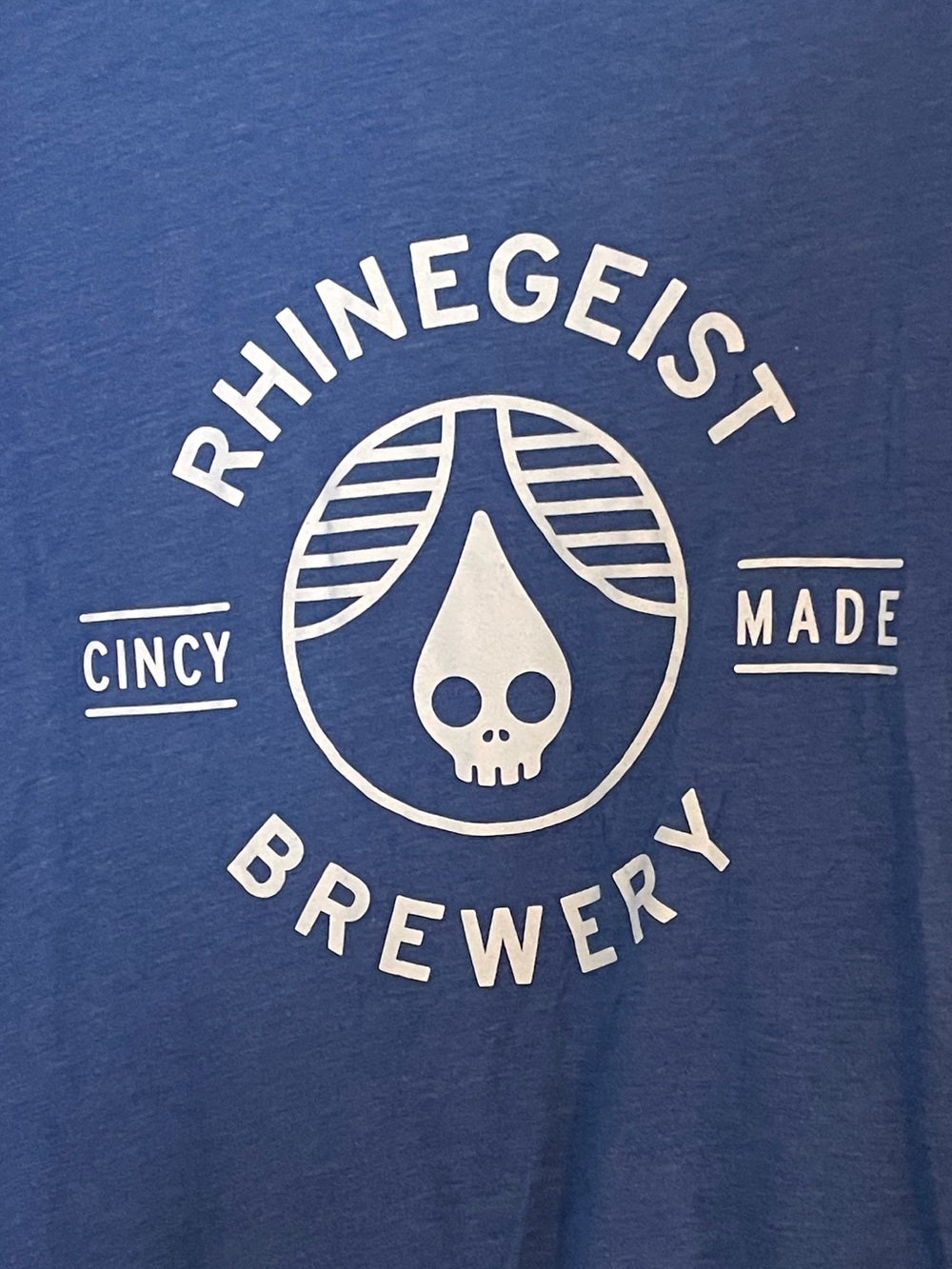 Rhinegeist Brewery “Cincy Made” Men’s Short Sleeve Graphic T-Shirt. Size XL - Picture 3 of 5